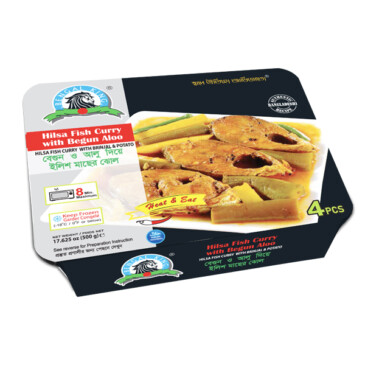 Ilish Fish Curry with Aloo Begun