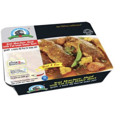 Koi Macher Jhol with Fulkopi Daler Bori