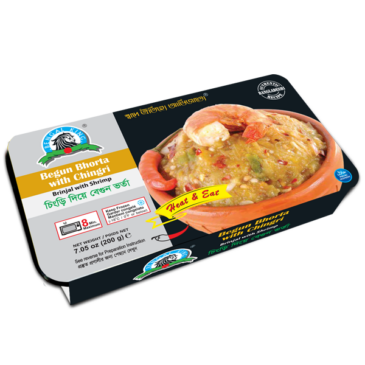 Begun Chingri  Bhorta