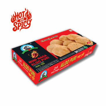Mini Naga Aloo Puri
